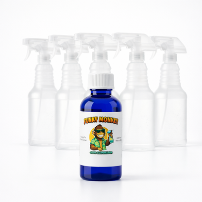 Funky Monkey Odor Eliminator Concentrate + Reusable Spray Bottle